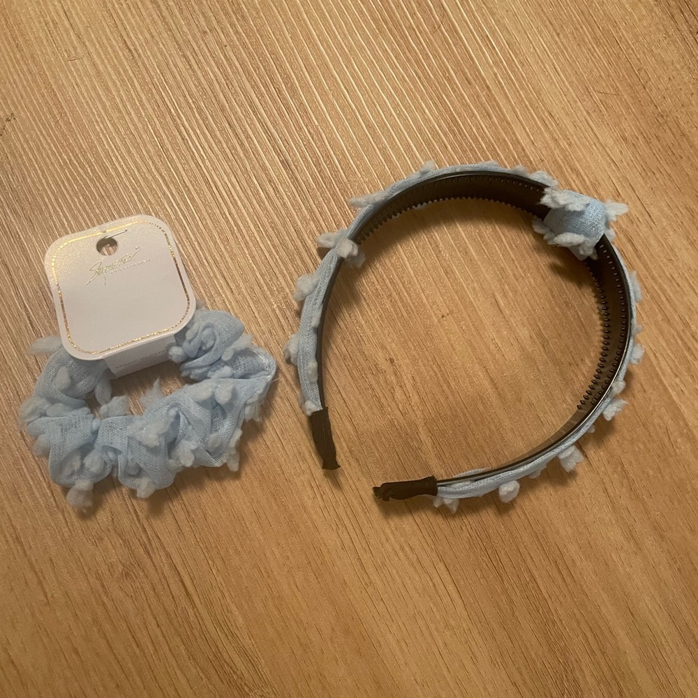 Blue Headband Set - Picture 3 of 3